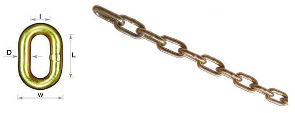 Norwegian standard link chains